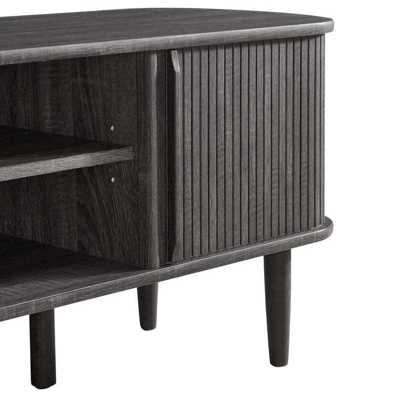 Modway Contour 55" TV Stand, Charcoal