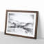 Ponte Vecchio Bridge in Florence Italy - Framed Print-56758535-56758540
