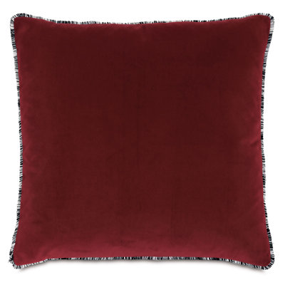 Connery Velvet Square Pillow Cover & Insert