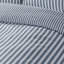 Brushed Stripe Cotton Reversible Duvet Cover Set-114782144-114782137