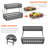 Rebrilliant Naziah Metal Fruit Basket