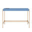Bureau d'écriture rectangulaire avec ports USB-643629789