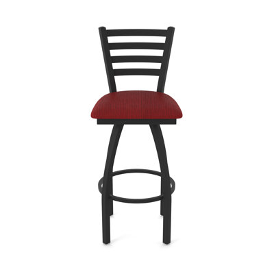 Jackie Swivel Upholstered Counter Stool