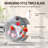 Commercial Immersion Blender 500W Heavy Duty Hand Mixer 16 Inch Stepless Variable Speed with Stainless Steel Blade