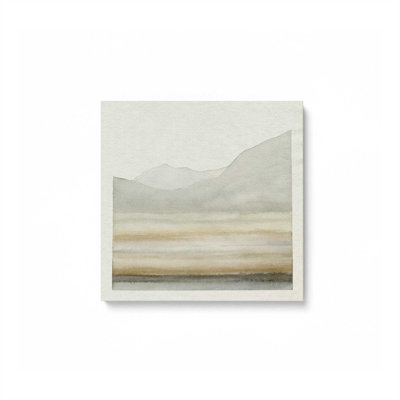 Whispering Ridge Silhouette II Canvas Print