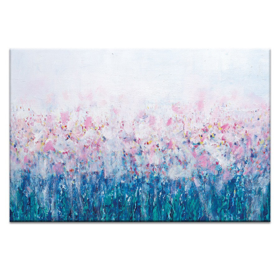 Lily's by Brenda Meynell - Wrapped Canvas Print