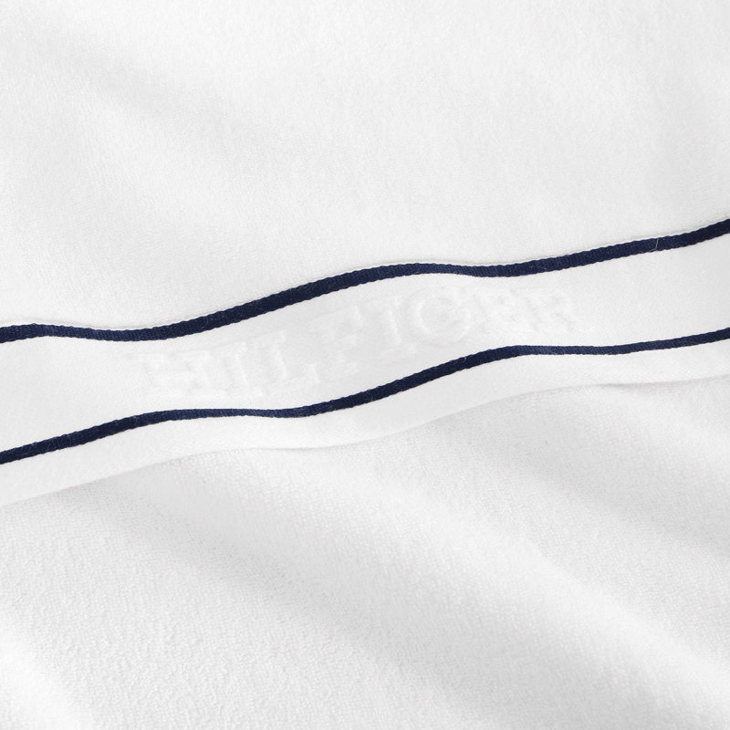 Ensemble de serviettes 6 pièces Tommy Hilfiger, Blanc