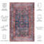 Tapis oriental bleu / rouille-1149149053