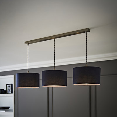 Albeiro 3 - Light Chrome Pendant