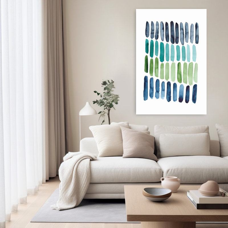 Abstrait abstrait abstrait contemporain, 36" H x 24" W