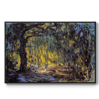 «Weeping Willow 2», reproduction d'art sur toile encadrée