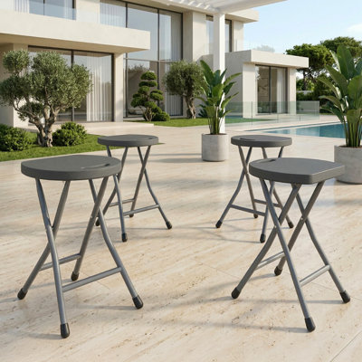 Plastic Folding Bench Folding Chair Set