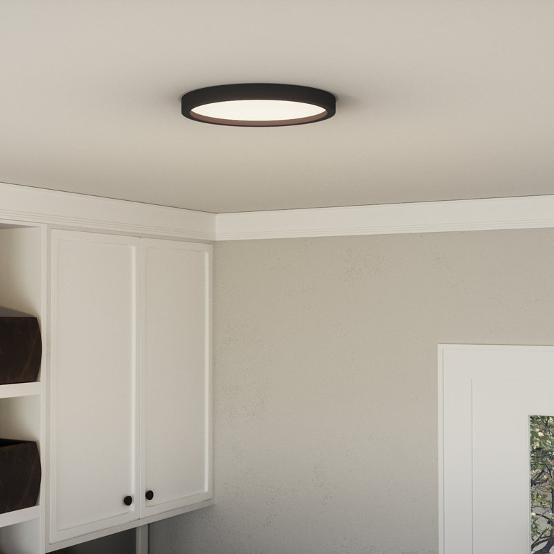 Plafonnier encastré 1 lumière DEL Outskirt, H 1 po x l 11 po x P 11 po