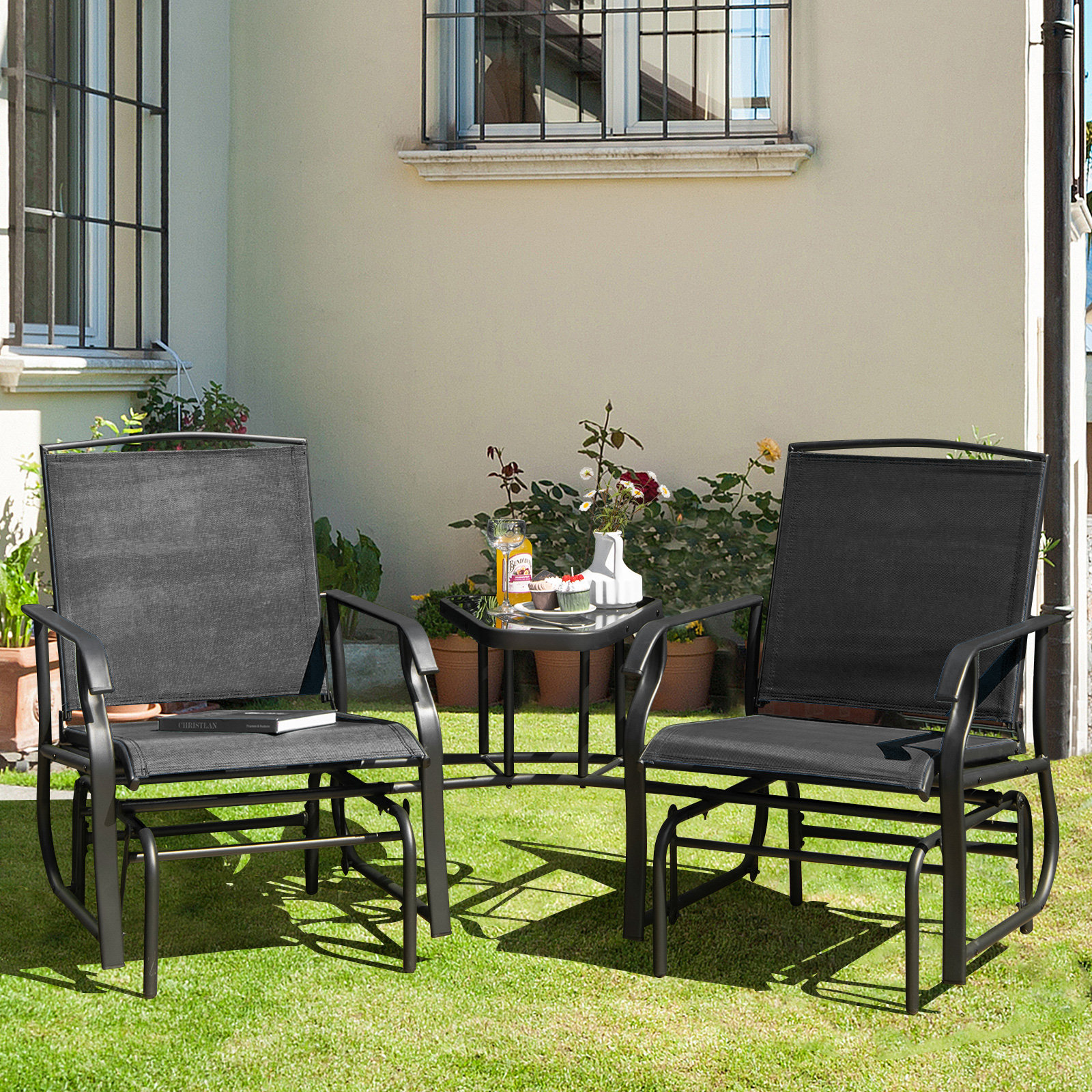 Red Barrel Studio® Rocking Metal Chair - Wayfair Canada