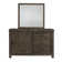 Hinnar 56'' W 3 - Drawer Dresser with Mirror