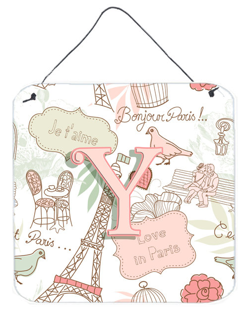 « love in paris », impression sur plaque, Y
