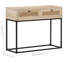 Parkside 100cm Solid Wood Top Console Table