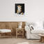 «Blissful Fox with Snowflakes», art de la giclée encadrée par Mark Kelso bk-003-1761858000-1761858003