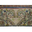 Tapis de couleur victorienne de style victorien Aubusson 9 x 12
