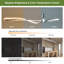 Serenc 1 - Light Dimmable Kitchen Island Linear LED Pendant with Remote Control Included