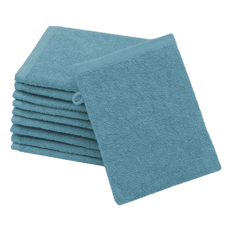 Midweight Washcloth, Petrol