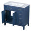 Ensemble de meuble-lavabo simple 36 po avec plateau Malnar