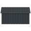 Grande niche pour chien durable en acier galvanisé vidaXL-87937200-87937199
