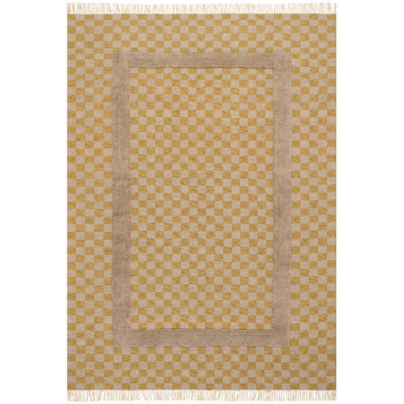 Tapis tissé à la main Carmeon Hamilton Memphis, Rectangle de 5 pi x 8 pi