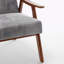 Fauteuil avec structure en bois massif-104424316-112681314