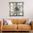 Wall Clock 24" Square Oversized for Living Room decor with Real Moving Gears America Collection-94246275
