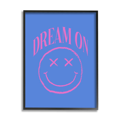 «Dream On Smiley Face» encadré par House of Lulu