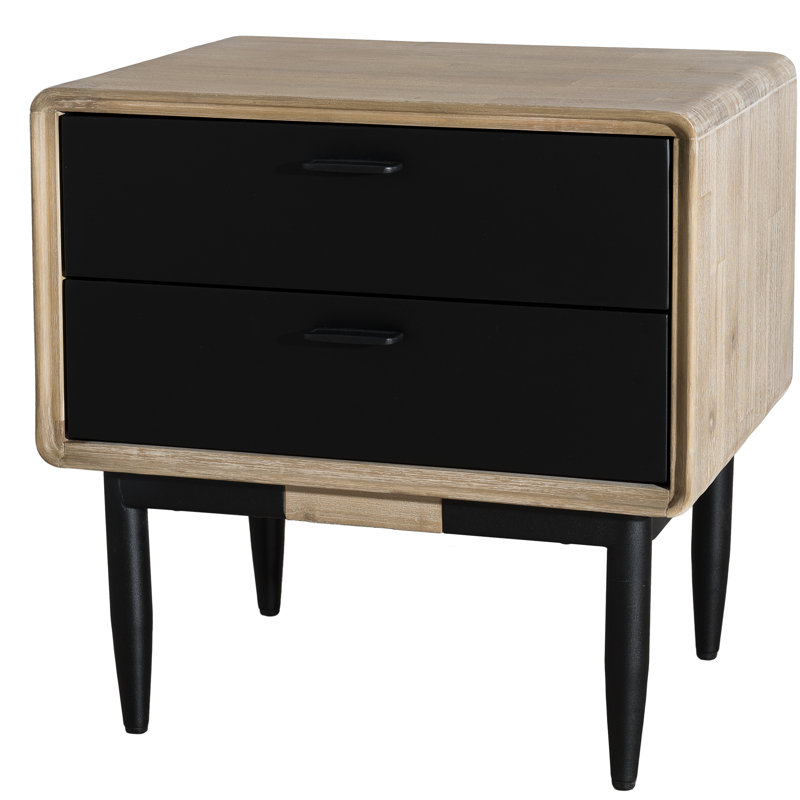 Huck 60cm W Bedside Table