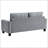 Grey Upholstered Sofa