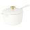 Casserole en fonte émaillée 3 pintes avec couvercle en lin et or Crock-Pot Artisan