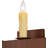 Lakeshore Steel Candle Wall Light