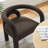Chaise d'appoint en velours Astrid-107084233