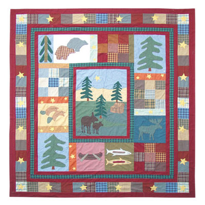 Northwood Star Rustic Cotton Quilt