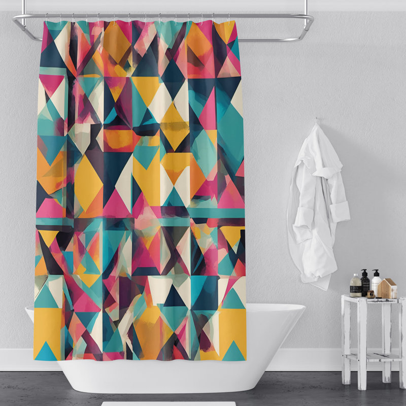 Salut Shower Curtain, 72" H x 70" W