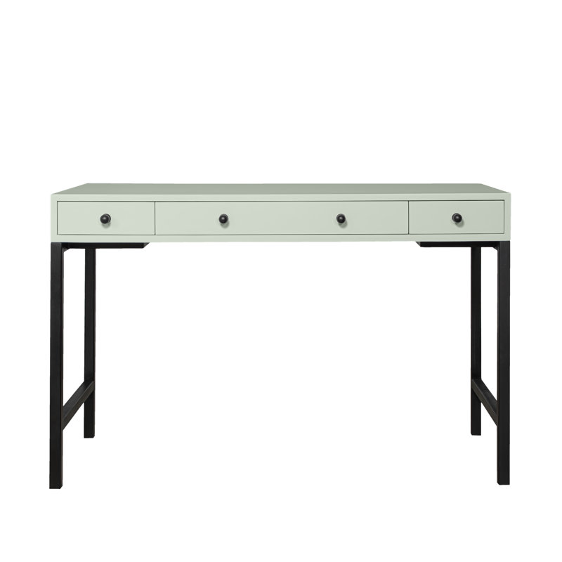 Maple Writing Desk, Celery Green
