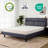 Bulwell 8'' Medium Gel Memory Foam Mattress-811558083