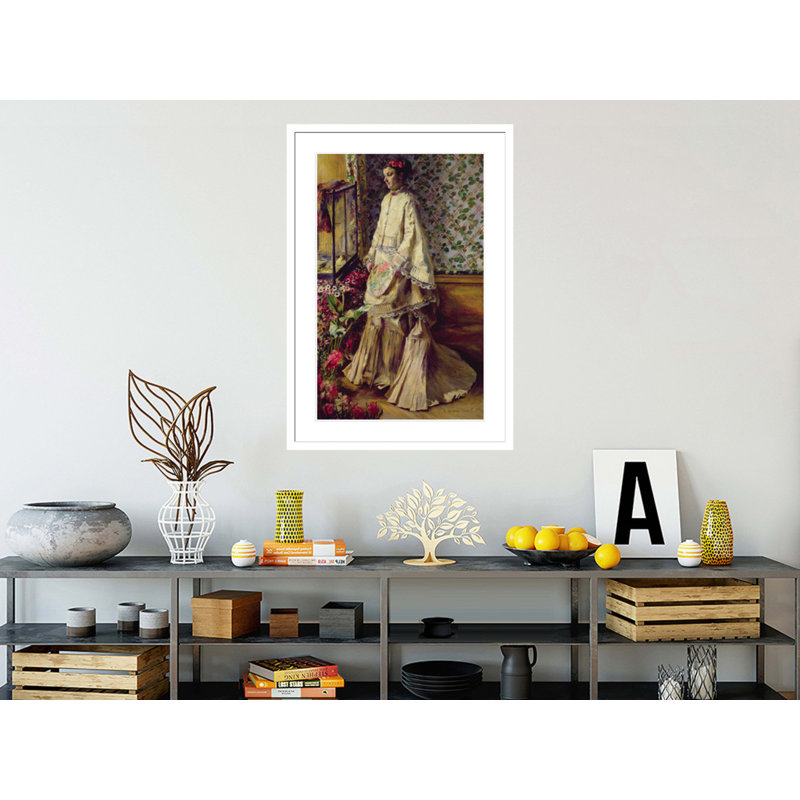 Portrait of Rapha par Pierre-Auguste Renoir, impression giclée sur cadre, H 41,5 po x l 28,8 po