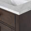 Chestnut 30" Carrara White Marble Countertop Bath Vanity with Faucet-1222551935-1279720593