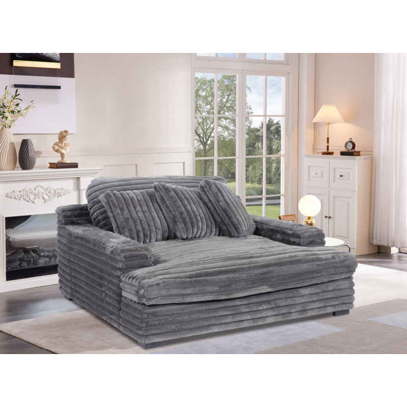 Fauteuil Man Wah Presley, Gris foncé