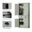 Armoire de rangement pour aliments 72,5 pouces, adaptée pour la cuisine, la salle à manger, la salle de bain ou le couloir, gris