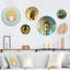 Ensemble de 5 décorations murales Golden Queen Of Consciousness I