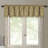 Rakowski Floral Scalloped 52'' W Window Valance-2043413074