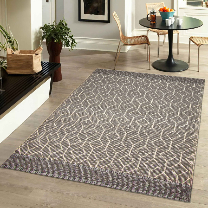 Demarionna Performance Hand Knotted Wool Rug