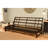 Monterey Futon Frame with Mattress - Futon Frame with Mattress, Straight Arm, Versatile and Convertible Design Futon Frame for All Spaces - Full Frame-1365307812