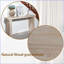 Rustic Natural Finish Coffee Table with Drawer – Durable &amp; Versatile for Small Spaces