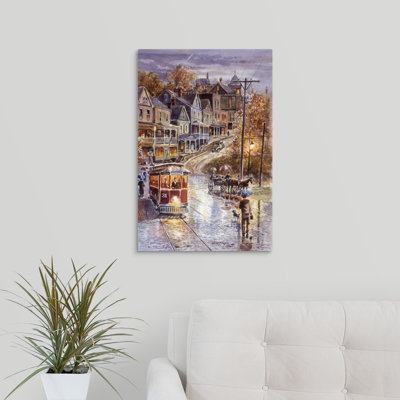 « club trolley » par jess hager, peinture sur toile